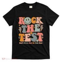Testing For Teachers Test Day Teacher Rock The Test T-Shirt thumb 0