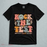 Testing For Teachers Test Day Teacher Rock The Test T-Shirt thumb 5