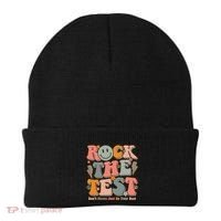 Testing For Teachers Test Day Teacher Rock The Test Beanie thumb 0