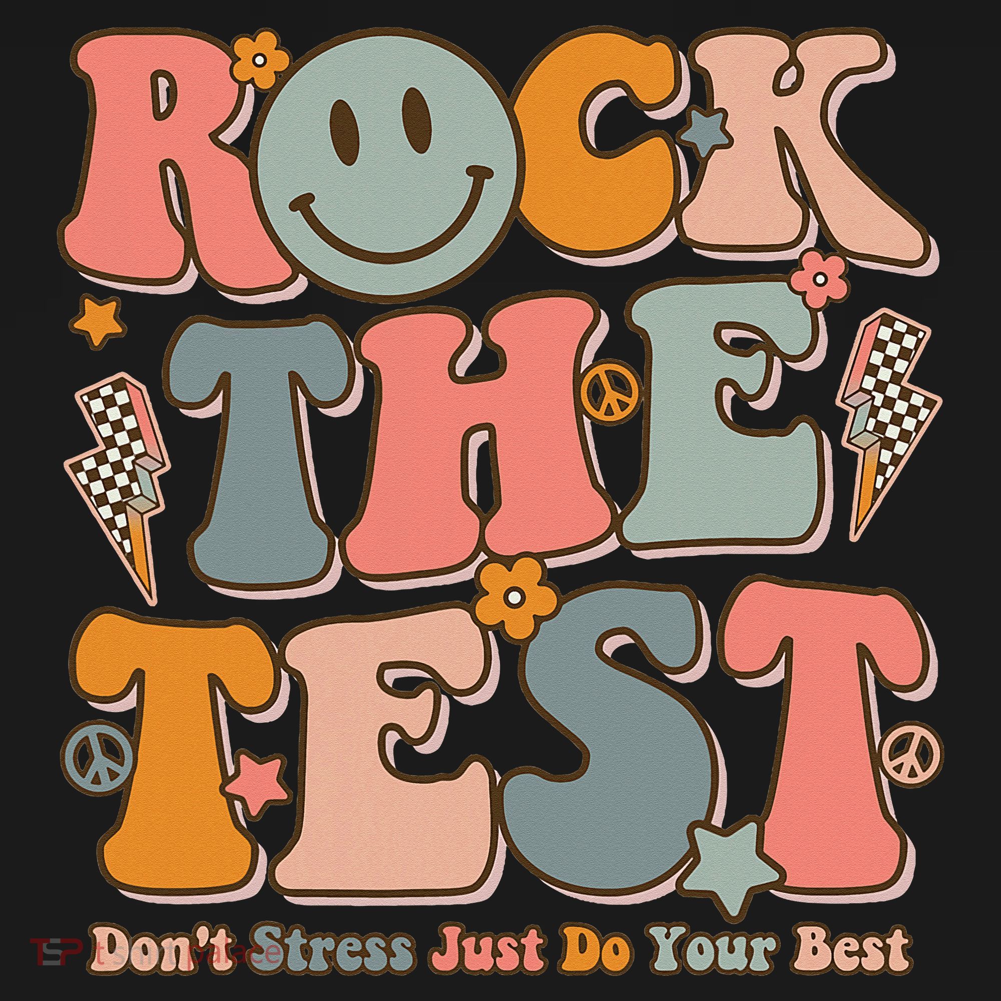 Testing For Teachers Test Day Teacher Rock The Test Polo