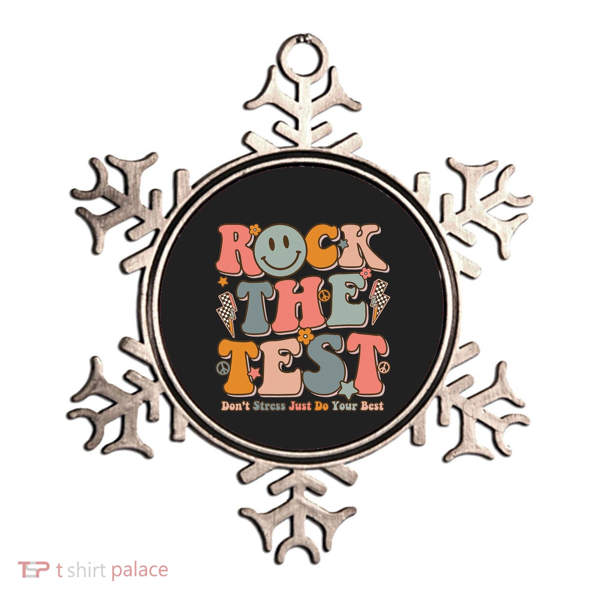 Testing For Teachers Test Day Teacher Rock The Test Ornament