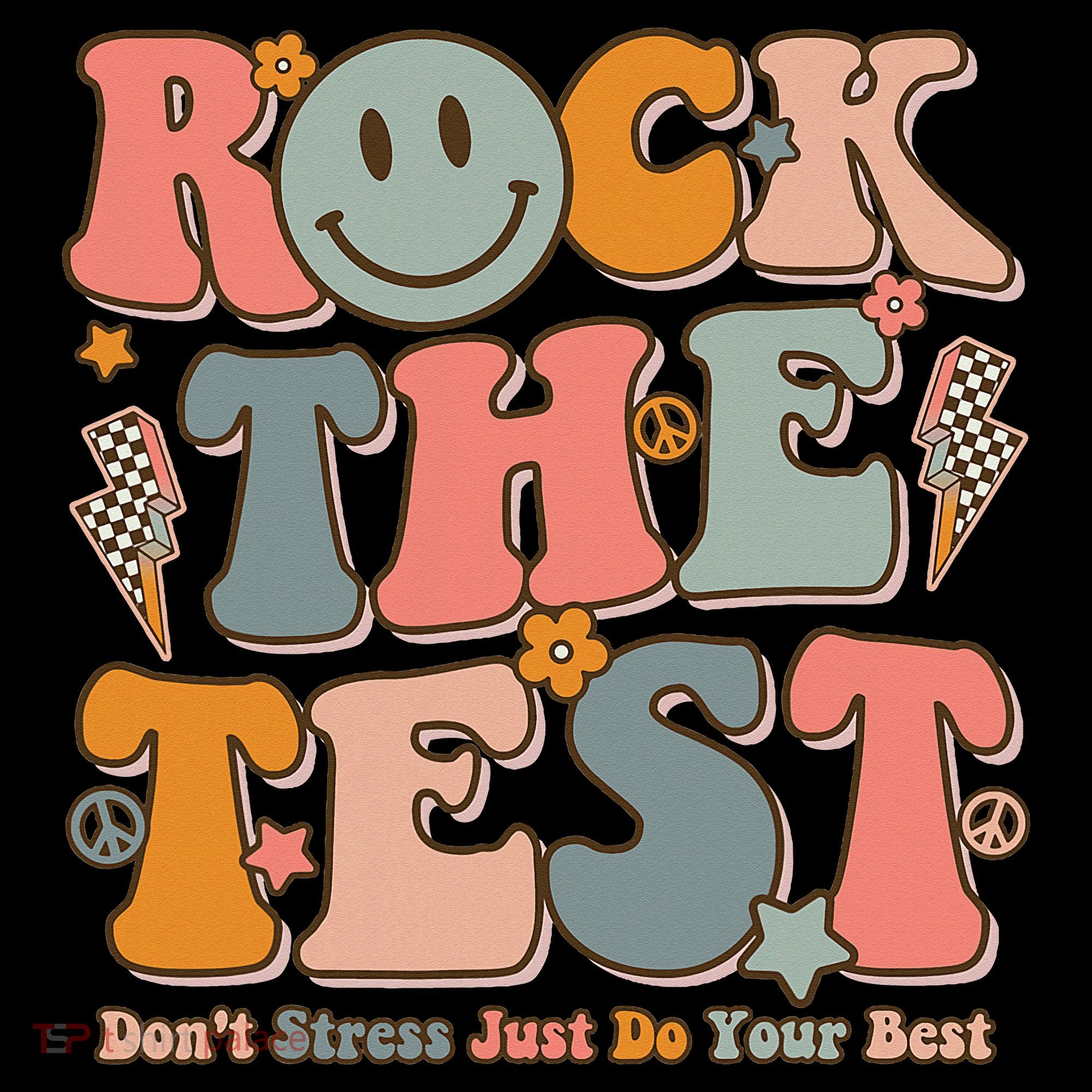 Testing For Teachers Test Day Teacher Rock The Test Toddler Hoodie