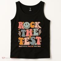 Testing For Teachers Test Day Teacher Rock The Test Tank Top thumb 2