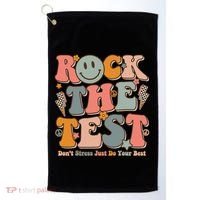 Testing For Teachers Test Day Teacher Rock The Test Golf Towel thumb 0
