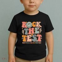 Testing For Teachers Test Day Teacher Rock The Test Toddler T-Shirt thumb 2