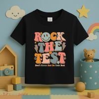 Testing For Teachers Test Day Teacher Rock The Test Toddler T-Shirt thumb 3