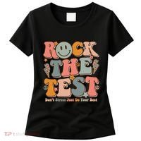 Testing For Teachers Test Day Teacher Rock The Test Women's T-Shirt thumb 0