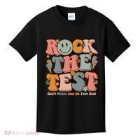 Testing For Teachers Test Day Teacher Rock The Test Kids T-Shirt thumb 0