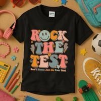 Testing For Teachers Test Day Teacher Rock The Test Kids T-Shirt thumb 3
