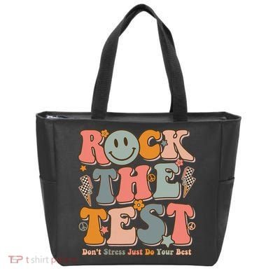 Testing For Teachers Test Day Teacher Rock The Test Tote Bag