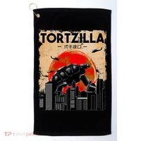Tortoise Funny Turtle animal lover Golf Towel thumb 0
