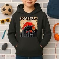 Tortoise Funny Turtle animal lover Kids Hoodie thumb 2