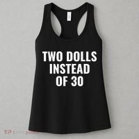 Trump Funny Two Dolls Instead Of 30 Women's Tank Top thumb 3