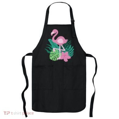 Tropical Flamingo Apron