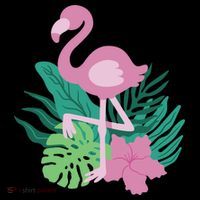 Tropical Flamingo Bucket Hat thumb 4