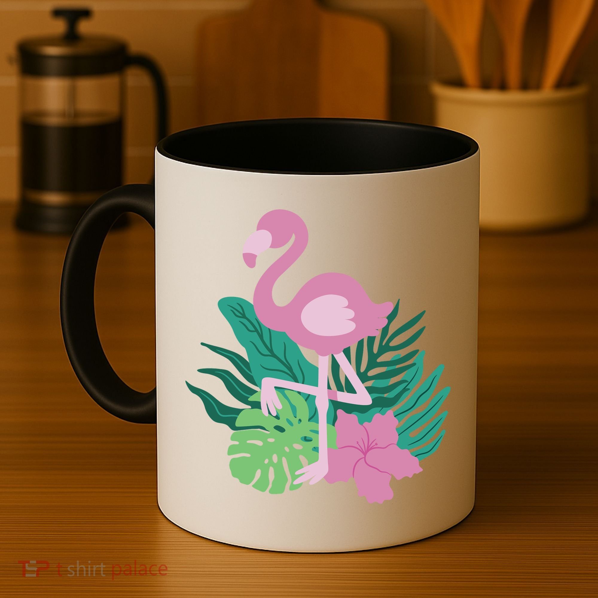 Tropical Flamingo Coffee Mug