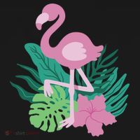 Tropical Flamingo Polo thumb 3