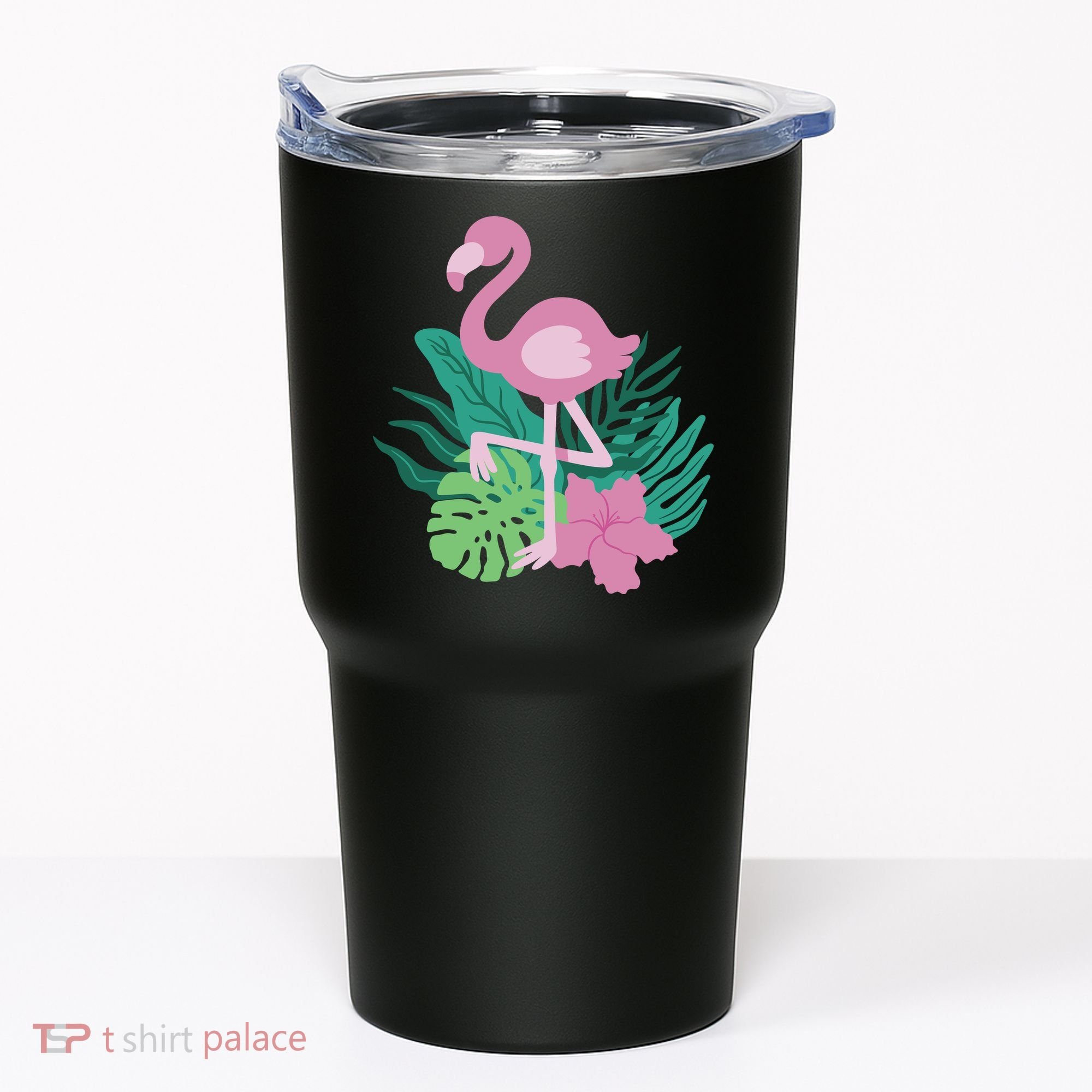 Tropical Flamingo Tumbler