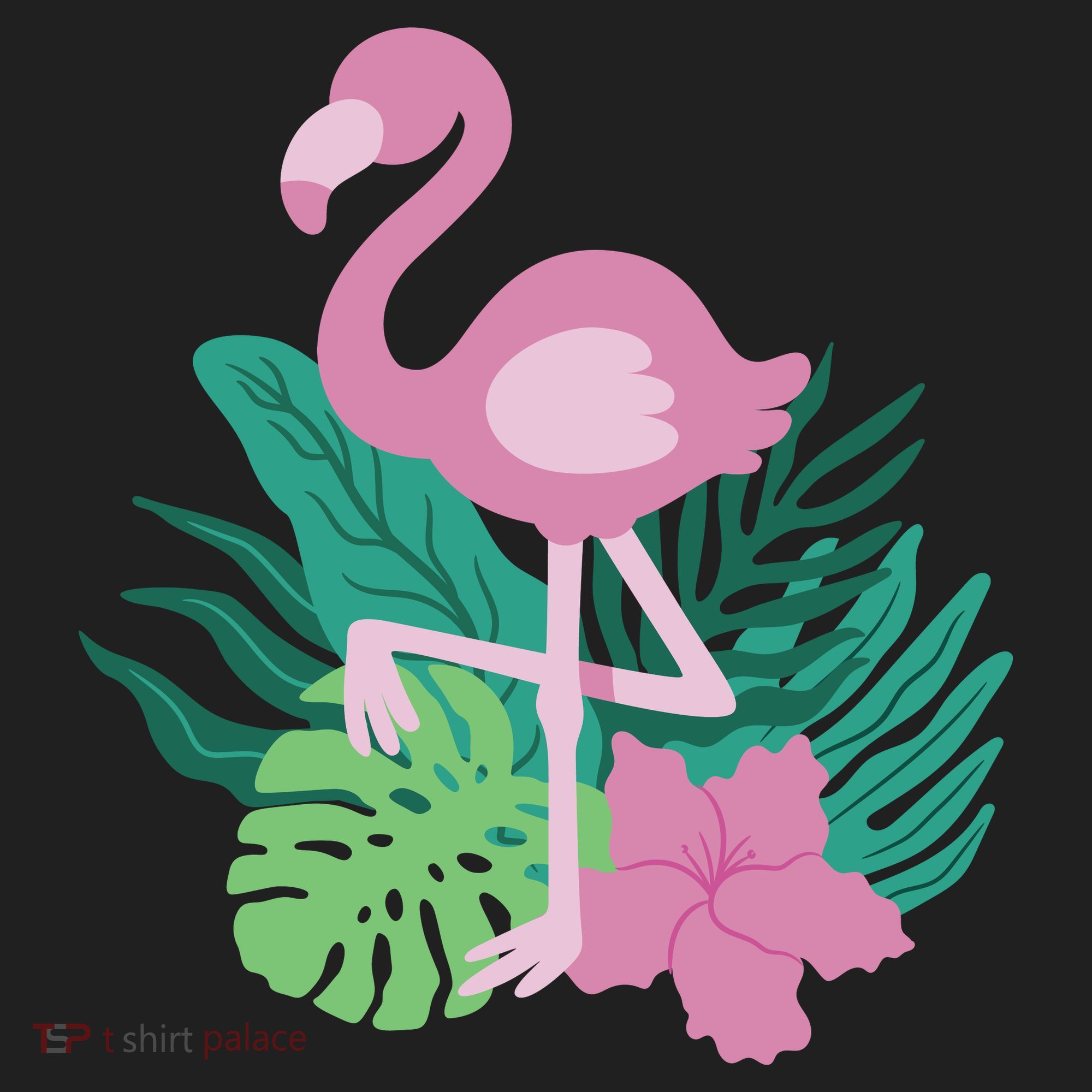 Tropical Flamingo Tumbler