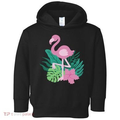 Tropical Flamingo Toddler Hoodie