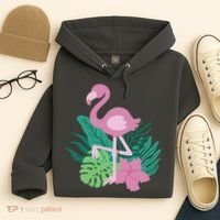 Tropical Flamingo Hoodie thumb 4