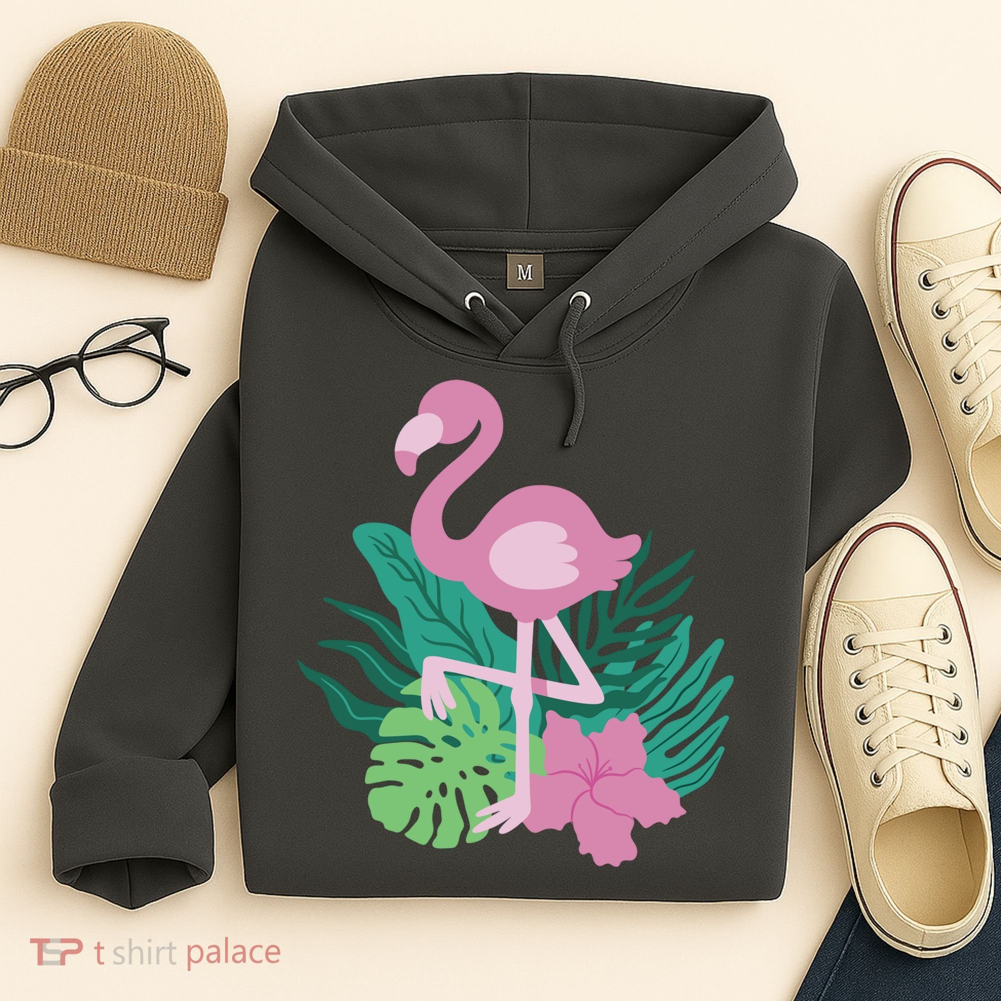 Tropical Flamingo Hoodie