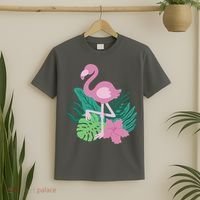 Tropical Flamingo T-Shirt thumb 2