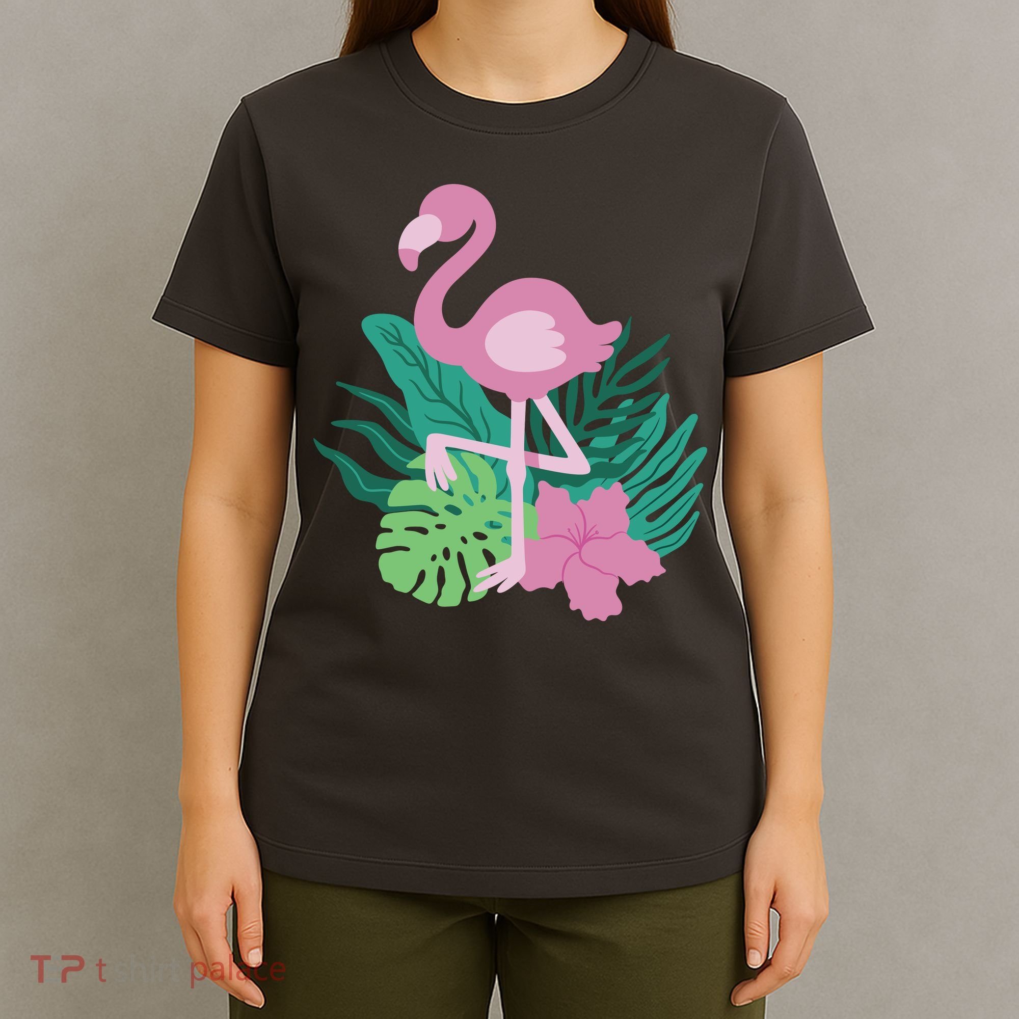 Tropical Flamingo T-Shirt