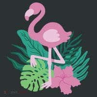 Tropical Flamingo T-Shirt thumb 7