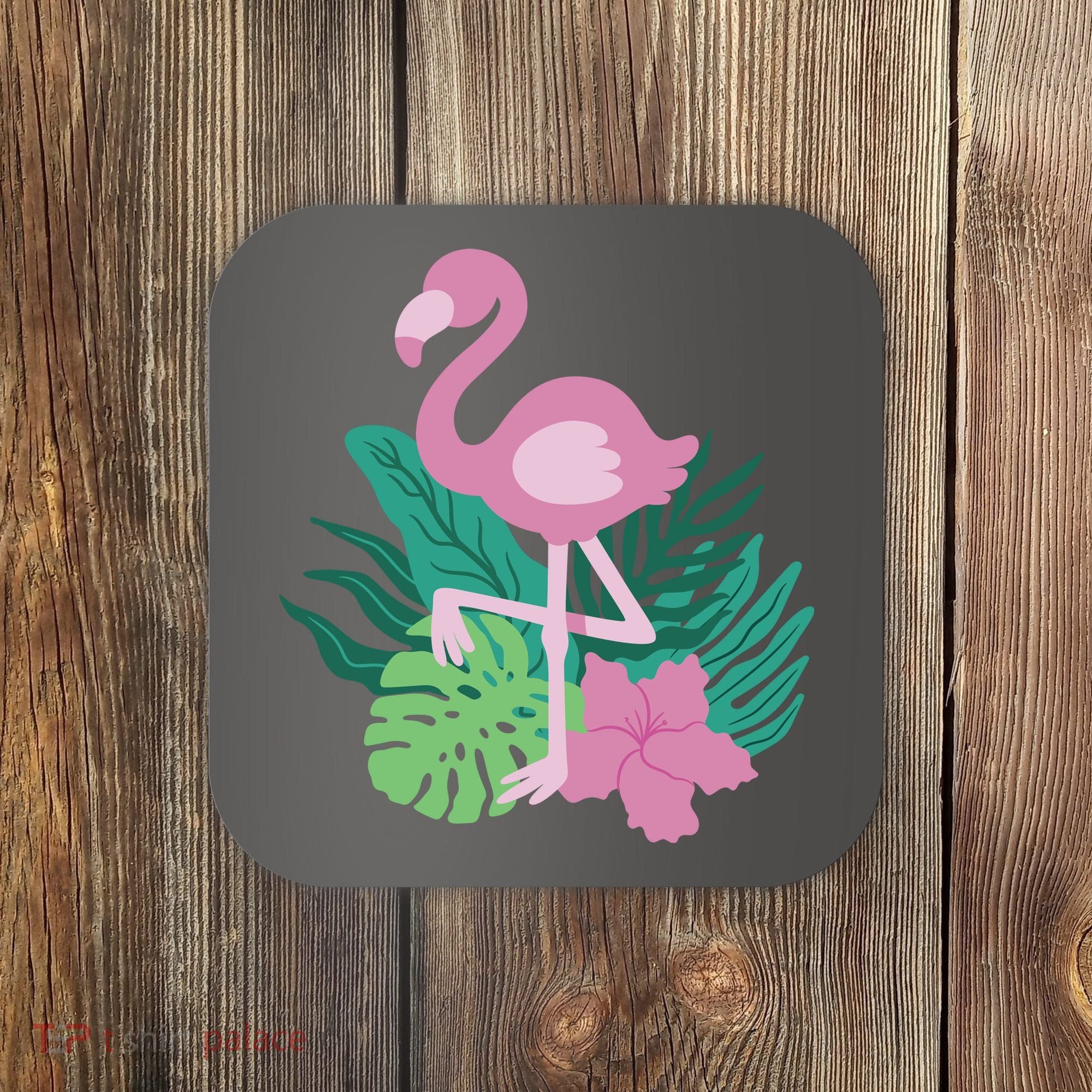 Tropical Flamingo Coaster