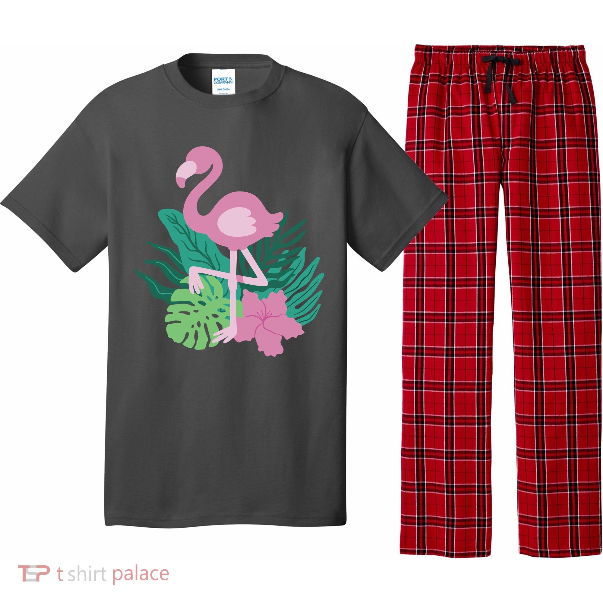 Tropical Flamingo Pajama Set