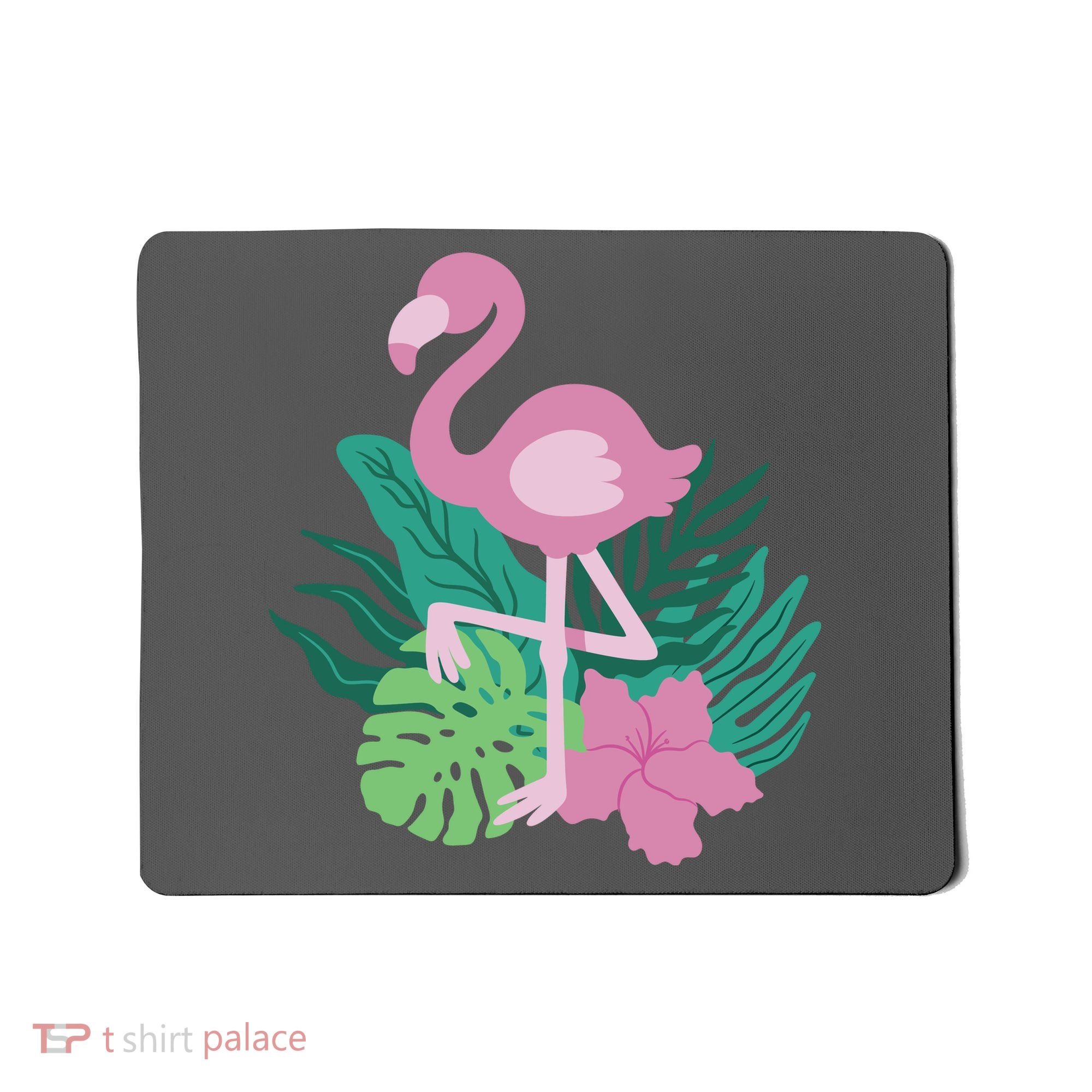 Tropical Flamingo Mousepad