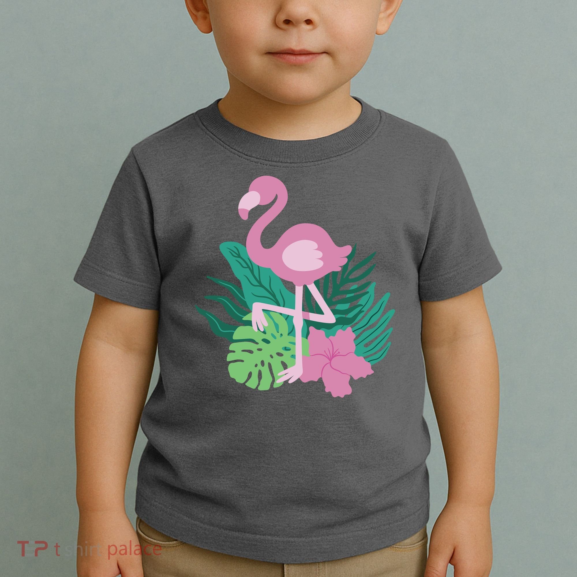 Tropical Flamingo Toddler T-Shirt