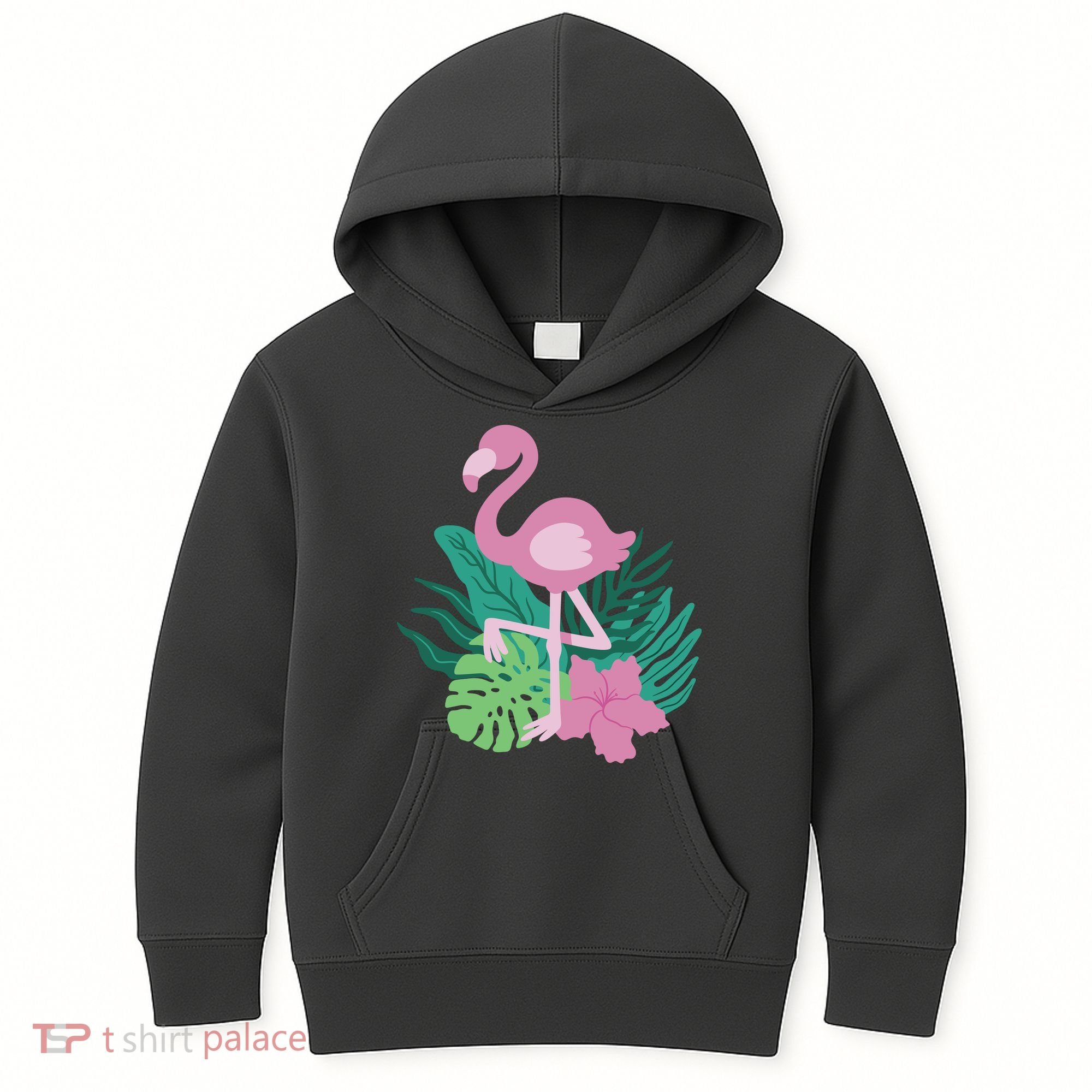 Tropical Flamingo Kids Hoodie