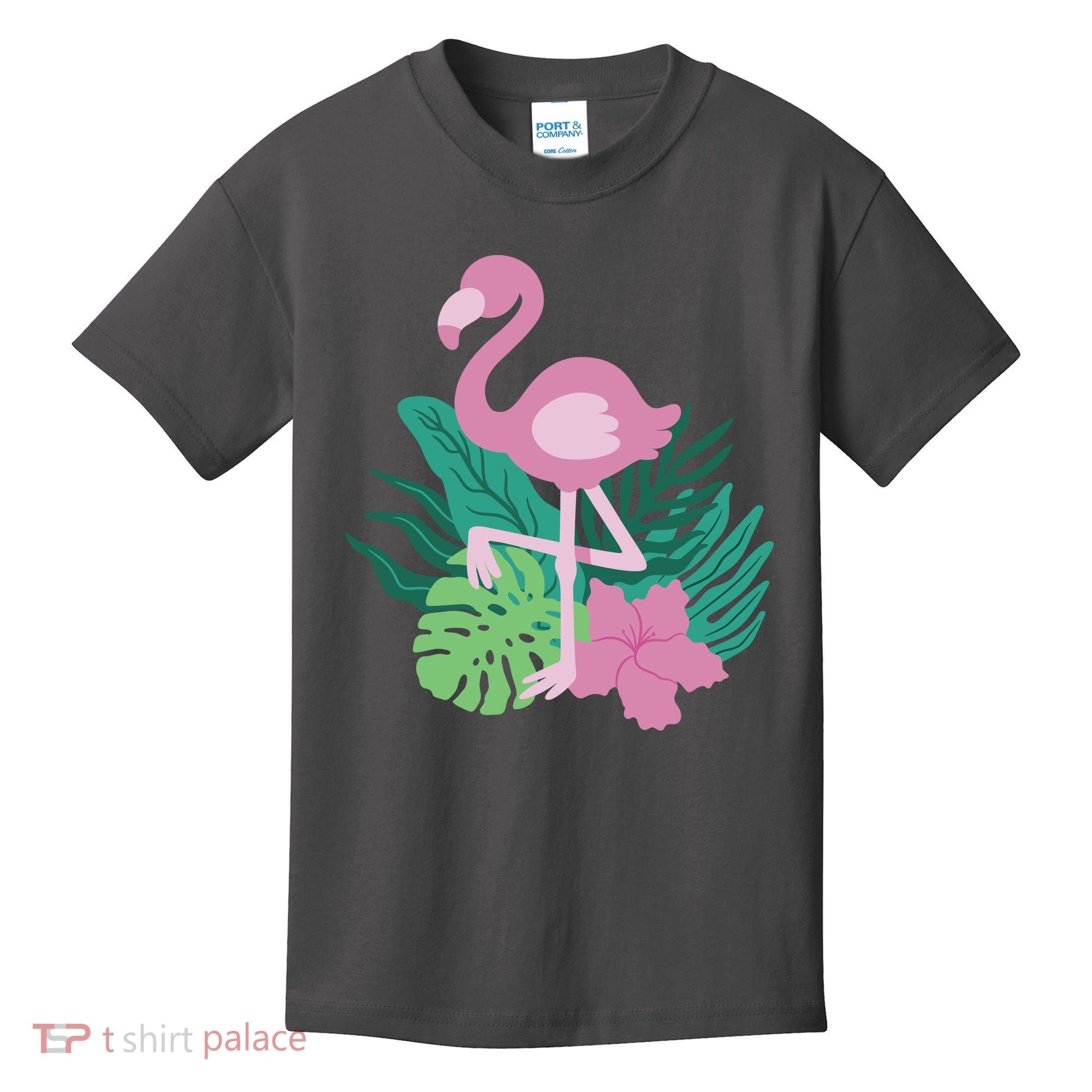 Tropical Flamingo Kids T-Shirt