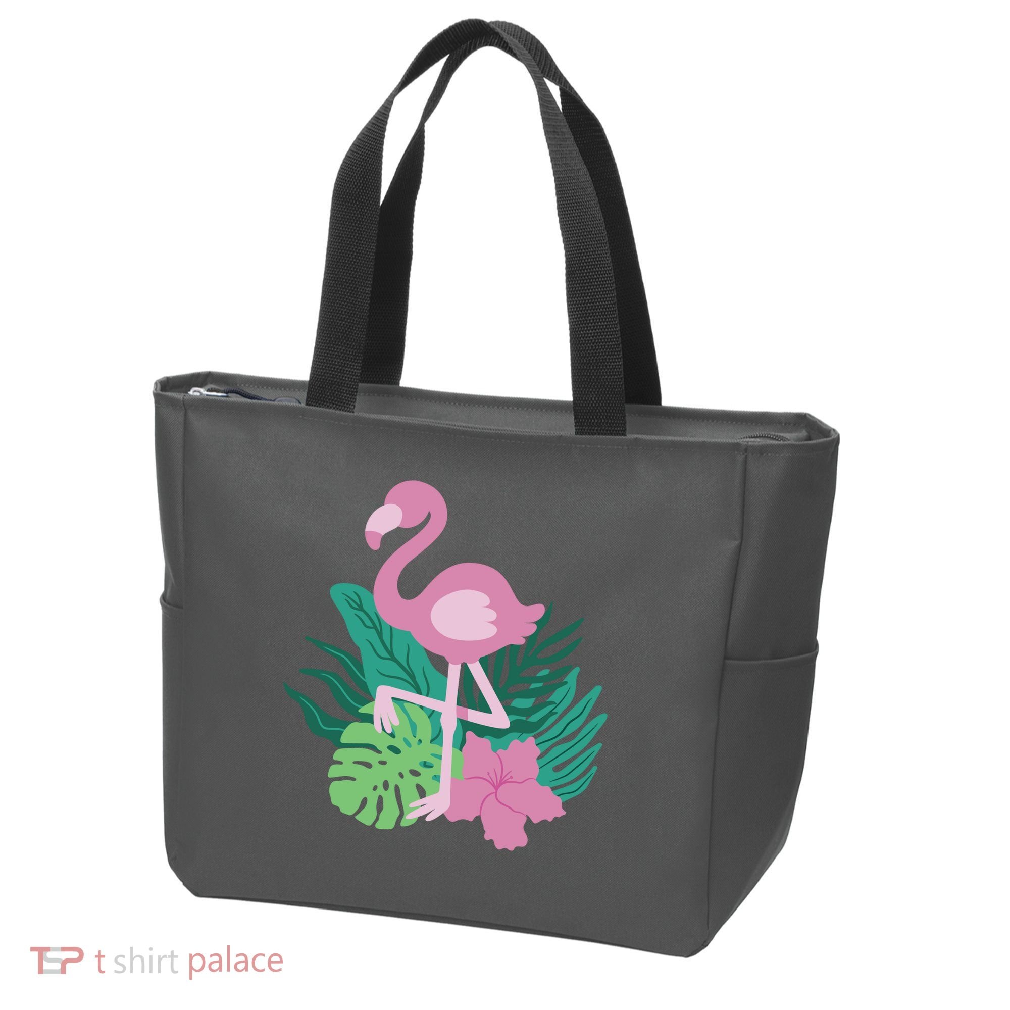 Tropical Flamingo Tote Bag