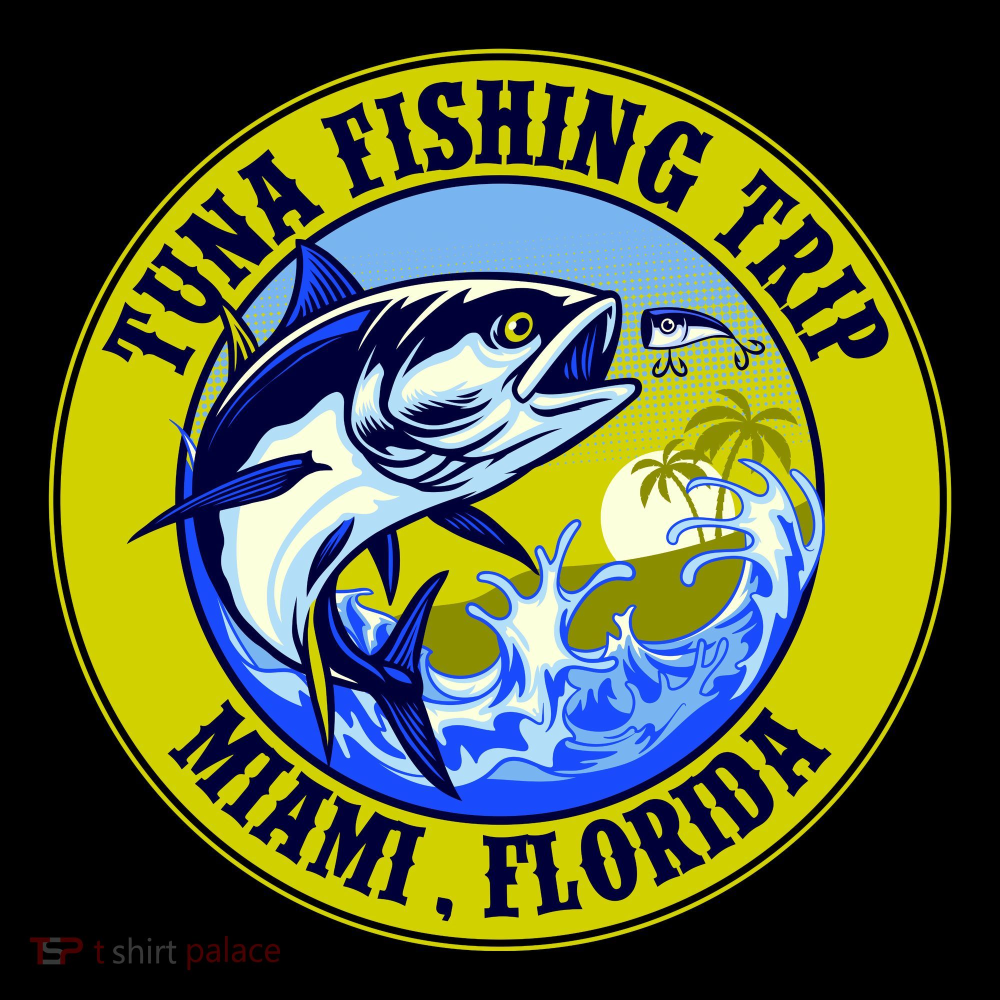 Tuna Fishing Trip Miami Florida Coffee Mug