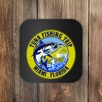 Tuna Fishing Trip Miami Florida Coaster thumb 0