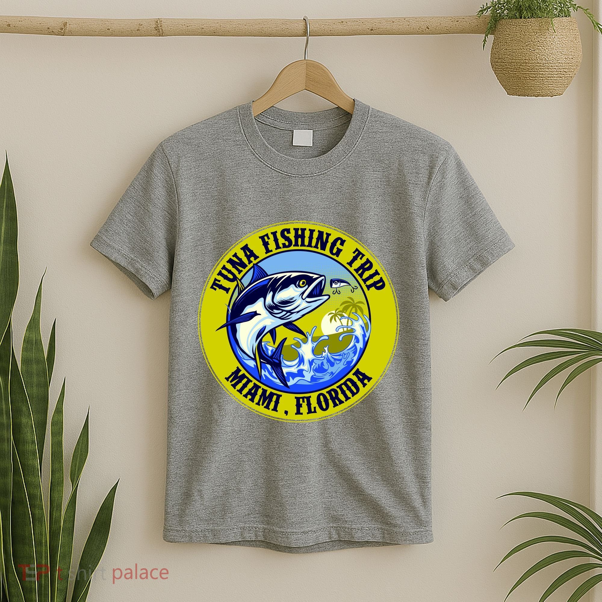 Tuna Fishing Trip Miami Florida T-Shirt