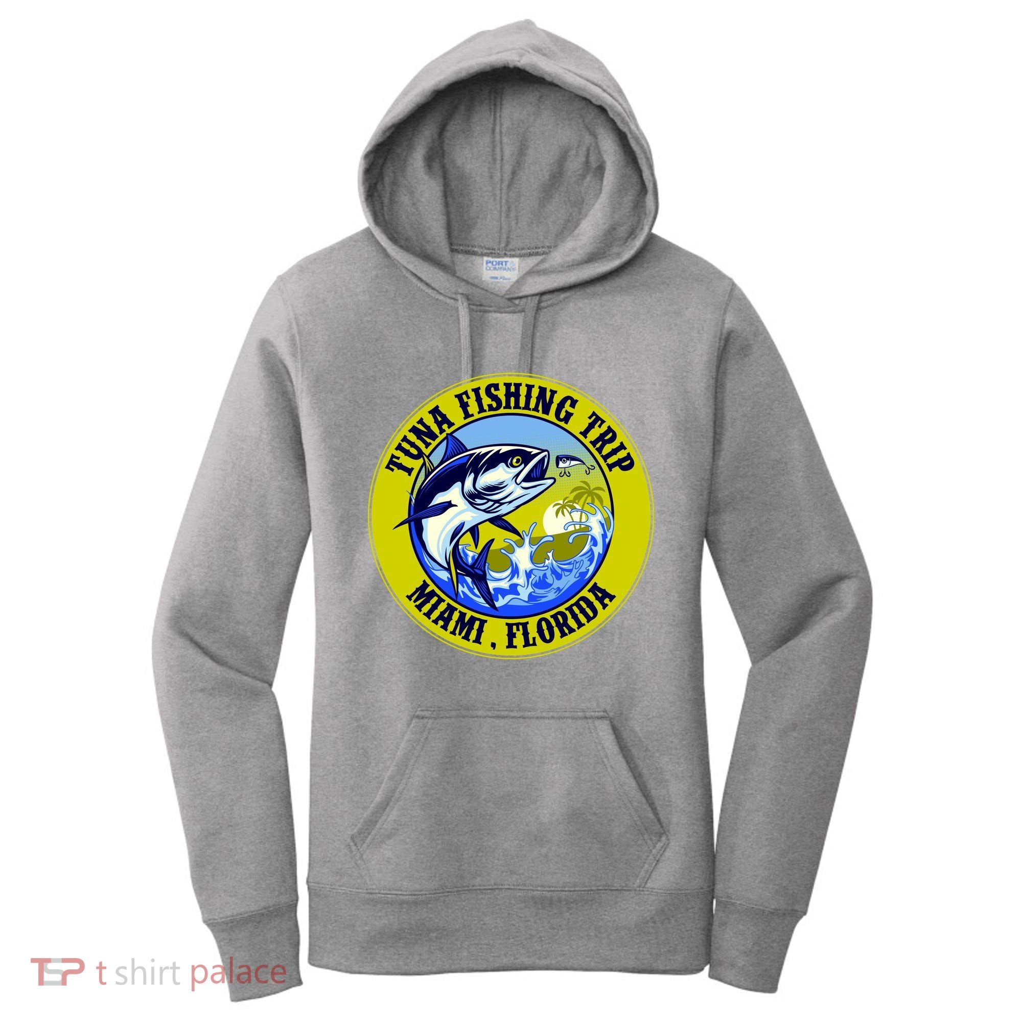 Tuna Fishing Trip Miami Florida Women's Hoodie