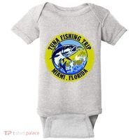Tuna Fishing Trip Miami Florida Baby Bodysuit thumb 0