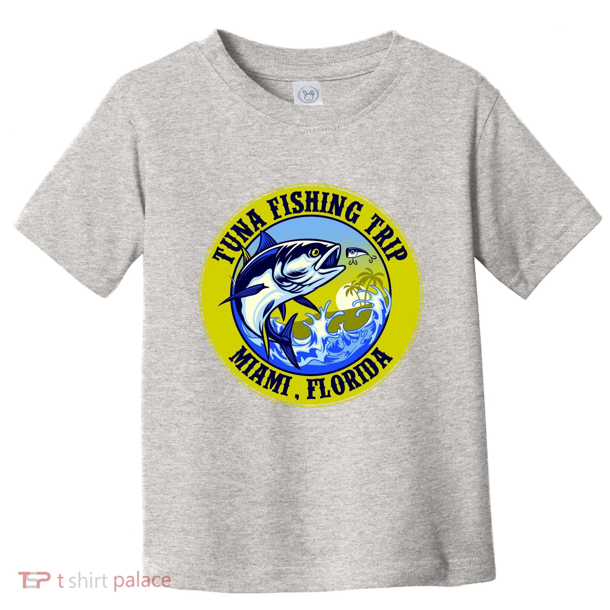 Tuna Fishing Trip Miami Florida Toddler T-Shirt
