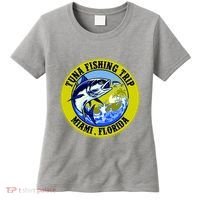 Tuna Fishing Trip Miami Florida Women's T-Shirt thumb 0