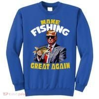Trout Fishing Trump Fishing Fishermen For Trump Sweatshirt thumb 0