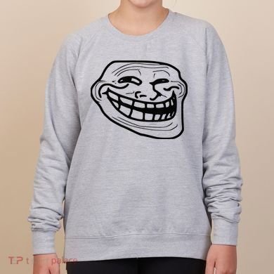 Troll Face Women's Sweatshirt