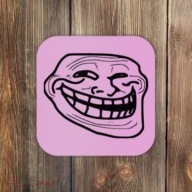 Troll Face Coaster