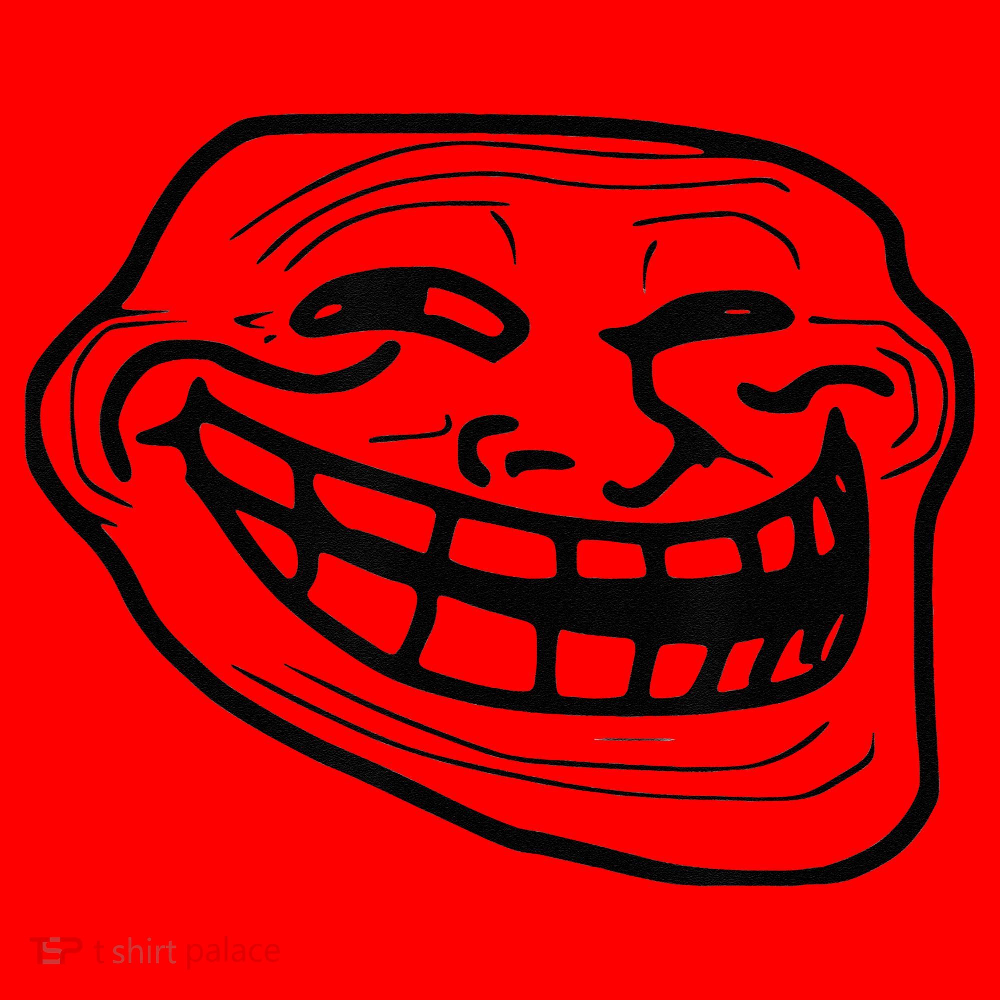 Troll Face Santa Hat