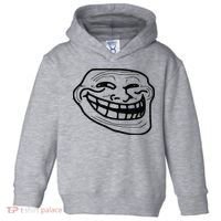 Troll Face Toddler Hoodie thumb 0