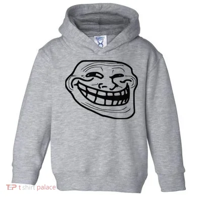 Troll Face Toddler Hoodie