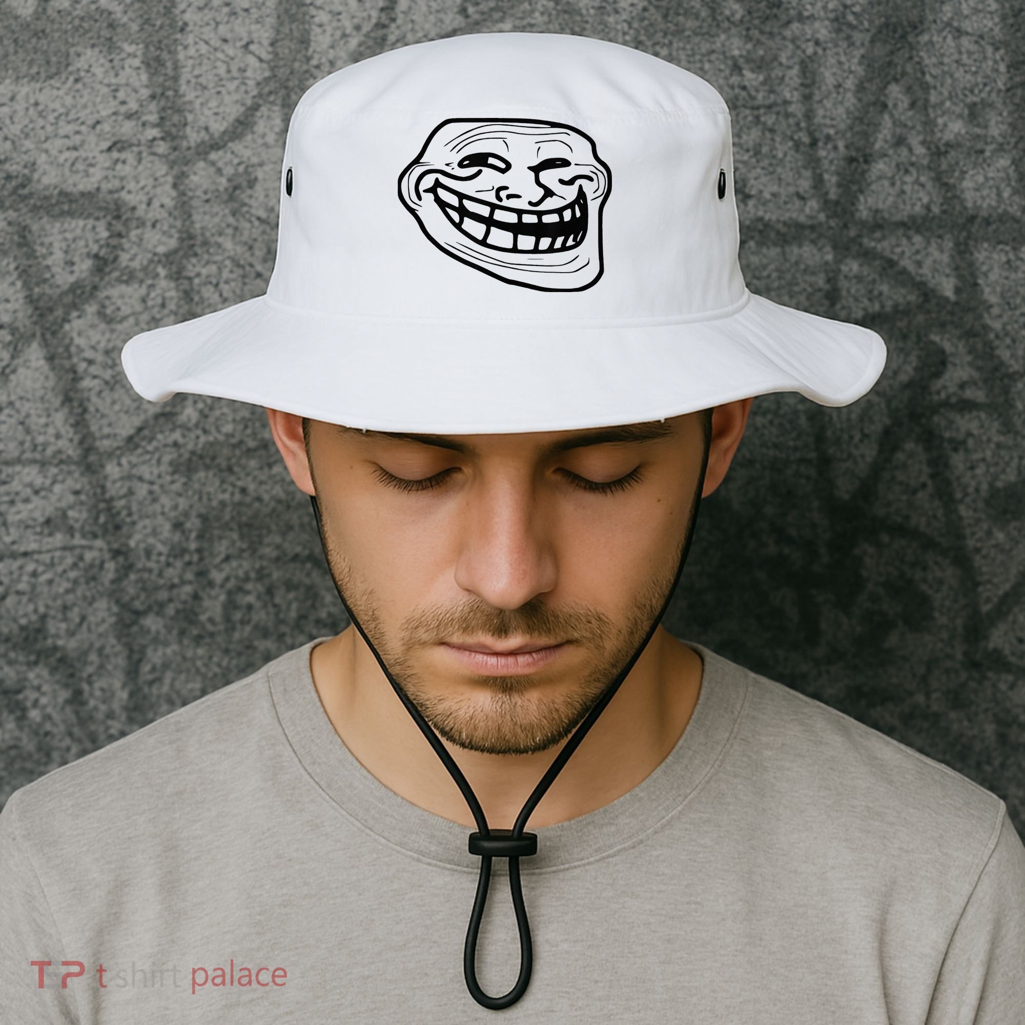 Troll Face Bucket Hat